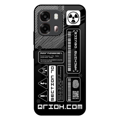 Futuristic Art Oppo A6 Pro 5G Glass Back Cover Online