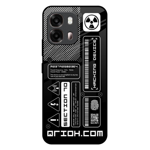 Futuristic Art Oppo A6 Pro 5G Glass Back Cover Online