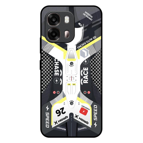 Car Enthusiast Oppo A6 Pro 5G Glass Back Cover Online