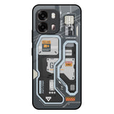 Retro Futuristic Oppo A6 Pro 5G Glass Back Cover Online