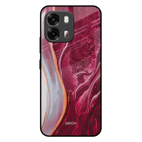 Crimson Ruby Oppo A6 Pro 5G Glass Back Cover Online