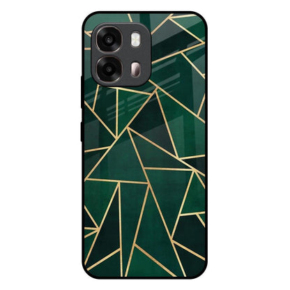 Abstract Green Oppo A6 Pro 5G Glass Back Cover Online