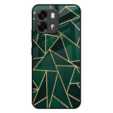 Abstract Green Oppo A6 Pro 5G Glass Back Cover Online
