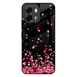 Heart Rain Fall Oppo A6 Pro 5G Glass Back Cover Online