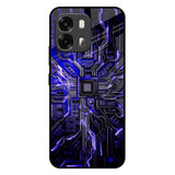 Techno Color Pattern Oppo A6 Pro 5G Glass Back Cover Online
