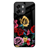 Floral Decorative Oppo A6 Pro 5G Glass Back Cover Online