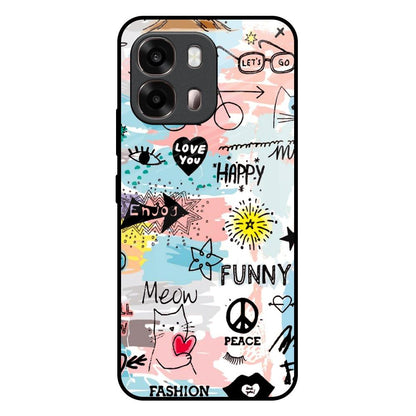 Just For You Oppo A6 Pro 5G Glass Back Cover Online