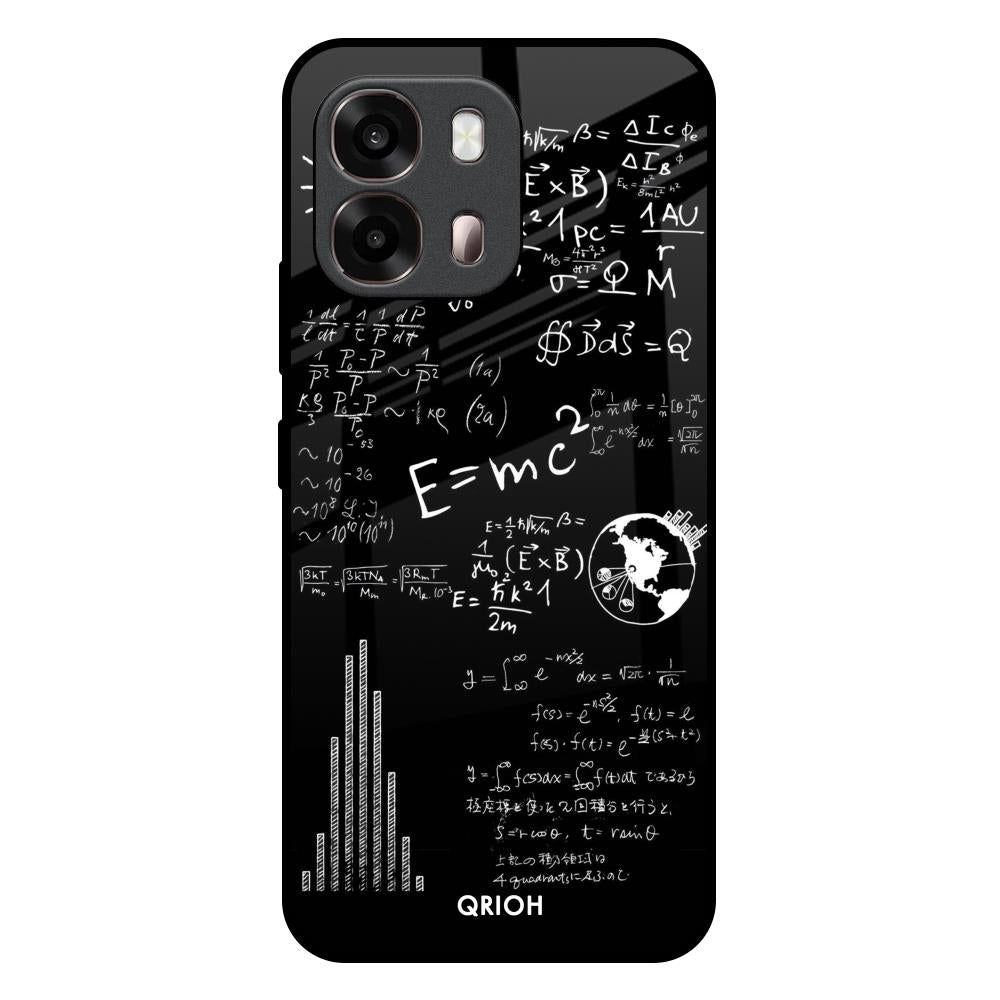 Funny Math Oppo A6 Pro 5G Glass Back Cover Online