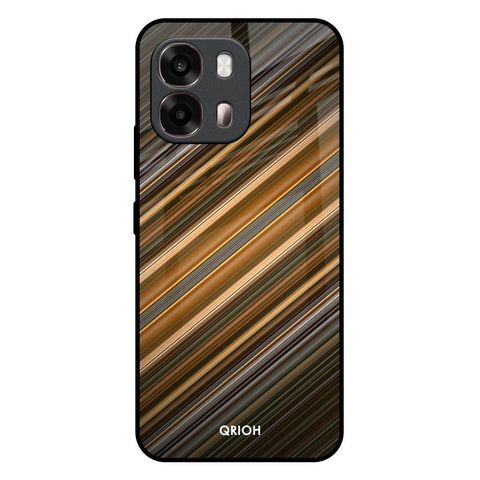 Diagonal Slash Pattern Oppo A6 Pro 5G Glass Back Cover Online