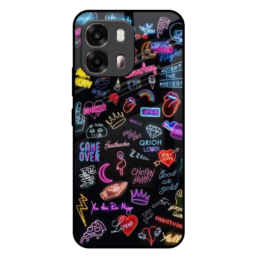 Accept The Mystery Oppo A6 Pro 5G Glass Back Cover Online