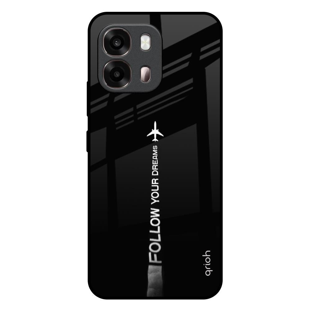 Follow Your Dreams Oppo A6 Pro 5G Glass Back Cover Online