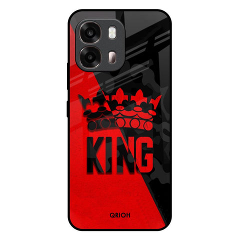 I Am A King Oppo A6 Pro 5G Glass Back Cover Online
