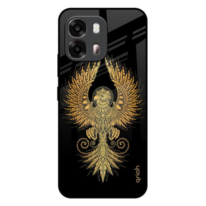 Mythical Phoenix Art Oppo A6 Pro 5G Glass Back Cover Online