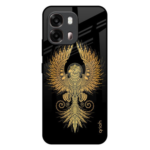 Mythical Phoenix Art Oppo A6 Pro 5G Glass Back Cover Online