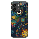 Owl Art Oppo A6 Pro 5G Glass Back Cover Online