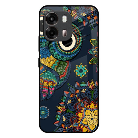 Owl Art Oppo A6 Pro 5G Glass Back Cover Online