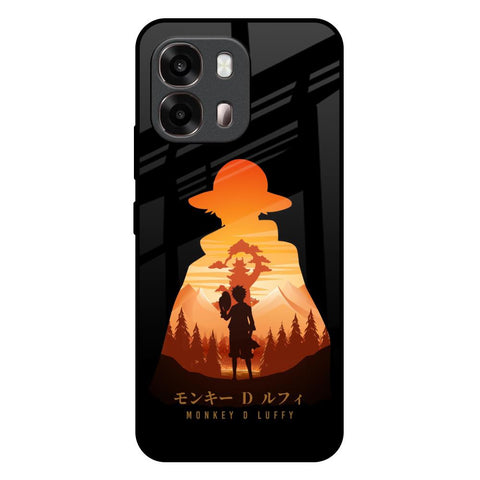 Luffy One Piece Oppo A6 Pro 5G Glass Back Cover Online