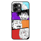 Anime Sketch Oppo A6 Pro 5G Glass Back Cover Online