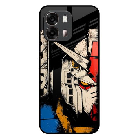 Transformer Art Oppo A6 Pro 5G Glass Back Cover Online