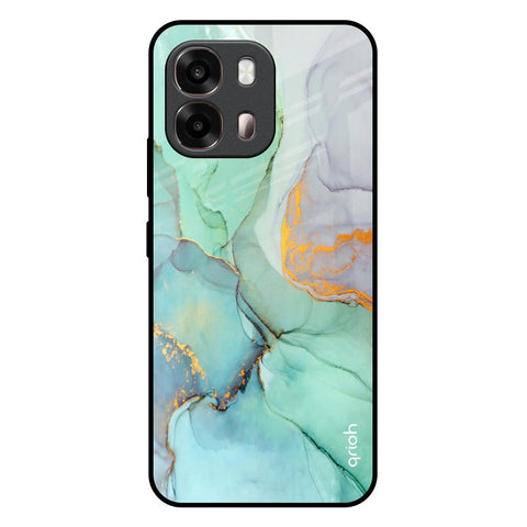 Green Marble Oppo A6 Pro 5G Glass Back Cover Online