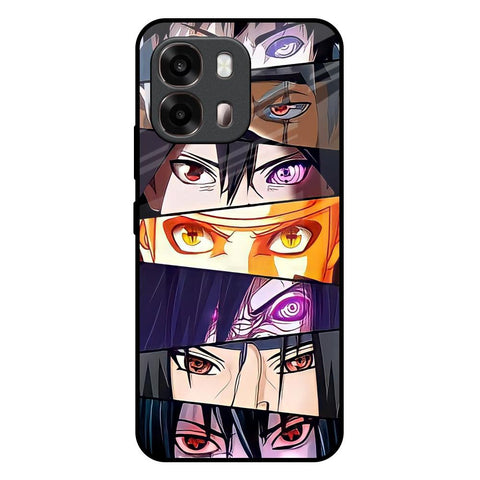 Anime Eyes Oppo A6 Pro 5G Glass Back Cover Online