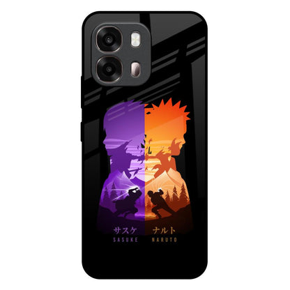 Minimalist Anime Oppo A6 Pro 5G Glass Back Cover Online