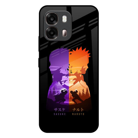 Minimalist Anime Oppo A6 Pro 5G Glass Back Cover Online