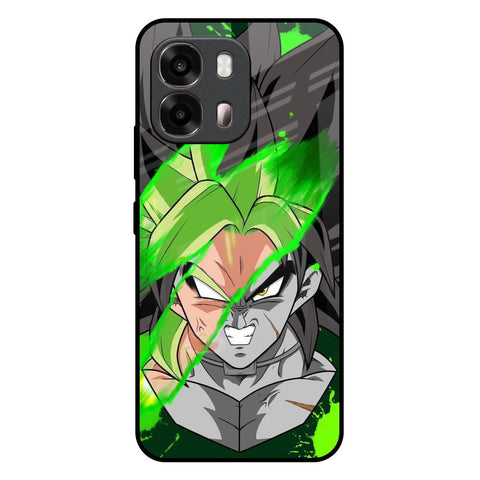 Anime Green Splash Oppo A6 Pro 5G Glass Back Cover Online