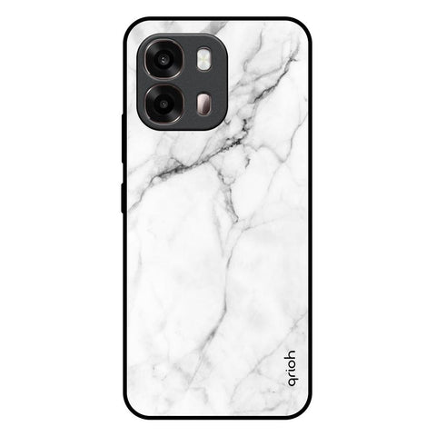 Modern White Marble Oppo A6 Pro 5G Glass Back Cover Online