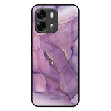 Purple Gold Marble Oppo A6 Pro 5G Glass Back Cover Online