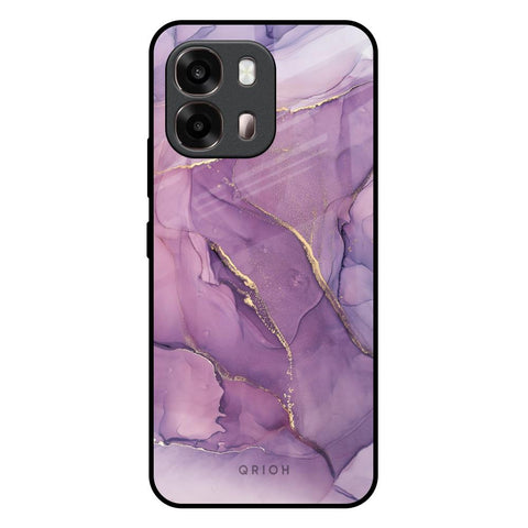 Purple Gold Marble Oppo A6 Pro 5G Glass Back Cover Online
