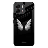 White Angel Wings Oppo A6 Pro 5G Glass Back Cover Online