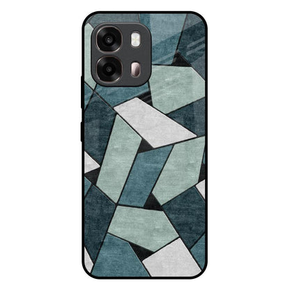 Abstact Tiles Oppo A6 Pro 5G Glass Back Cover Online