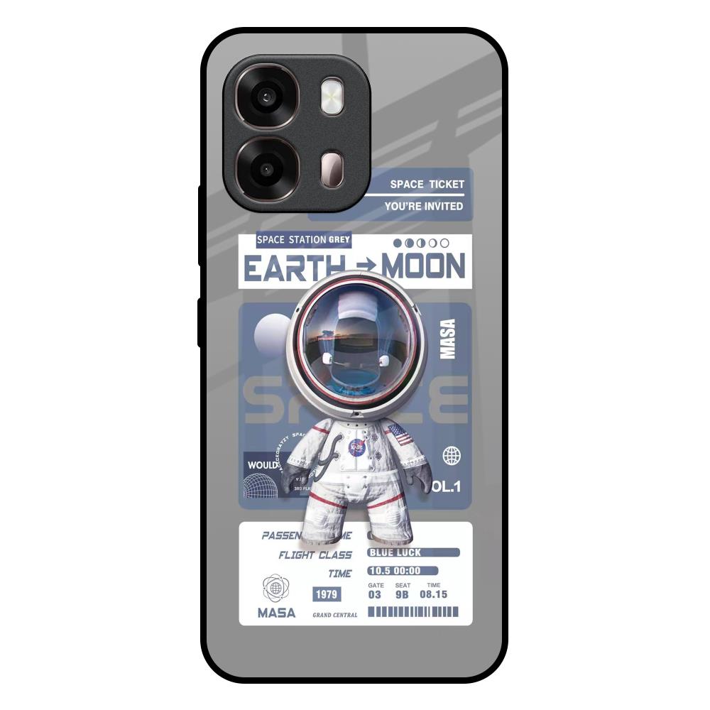 Space Flight Pass Oppo A6 Pro 5G Glass Back Cover Online