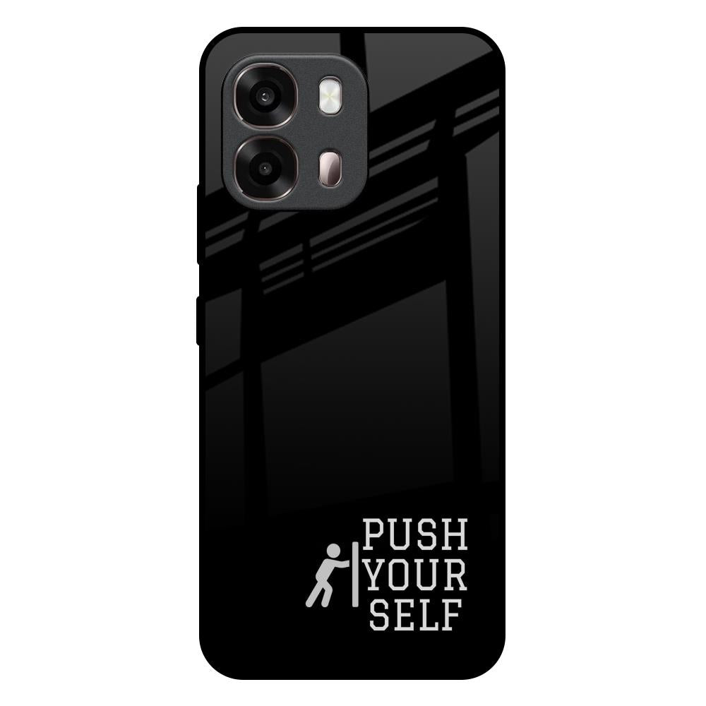 Push Your Self Oppo A6 Pro 5G Glass Back Cover Online