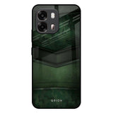 Green Leather Oppo A6 Pro 5G Glass Back Cover Online