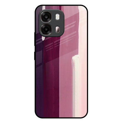Brush Stroke Art Oppo A6 Pro 5G Glass Back Cover Online