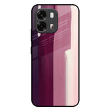 Brush Stroke Art Oppo A6 Pro 5G Glass Back Cover Online
