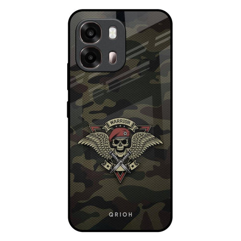 Army Warrior Oppo A6 Pro 5G Glass Back Cover Online