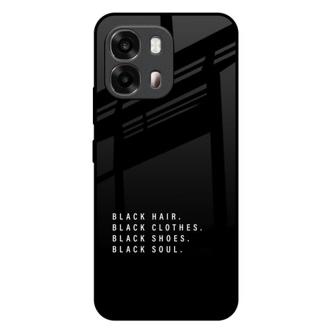 Black Soul Oppo A6 Pro 5G Glass Back Cover Online