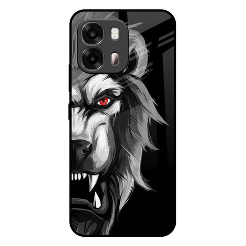 Wild Lion Oppo A6 Pro 5G Glass Back Cover Online