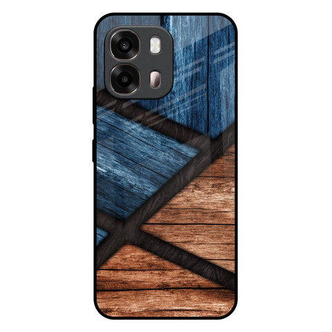 Wooden Tiles Oppo A6 Pro 5G Glass Back Cover Online