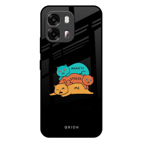 Anxiety Stress Oppo A6 Pro 5G Glass Back Cover Online