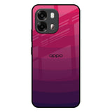 Wavy Pink Pattern Oppo A6 Pro 5G Glass Back Cover Online