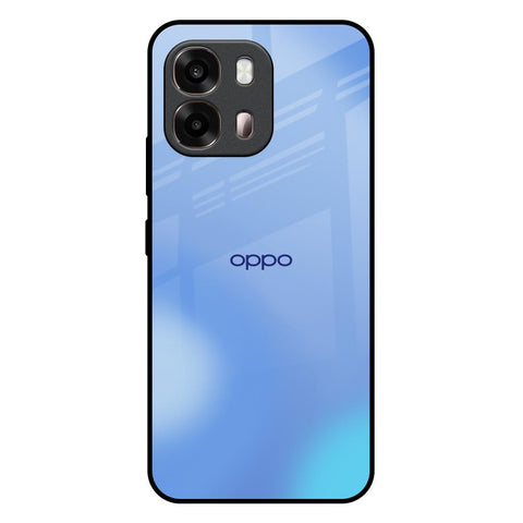 Vibrant Blue Texture Oppo A6 Pro 5G Glass Back Cover Online