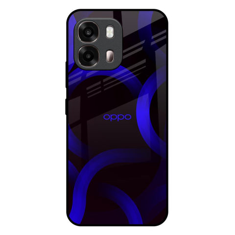 Blue Ring Light Oppo A6 Pro 5G Glass Back Cover Online