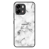 Satin White Marble Oppo A6 Pro 5G Glass Back Cover Online