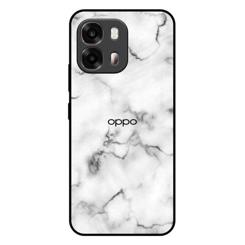 Satin White Marble Oppo A6 Pro 5G Glass Back Cover Online