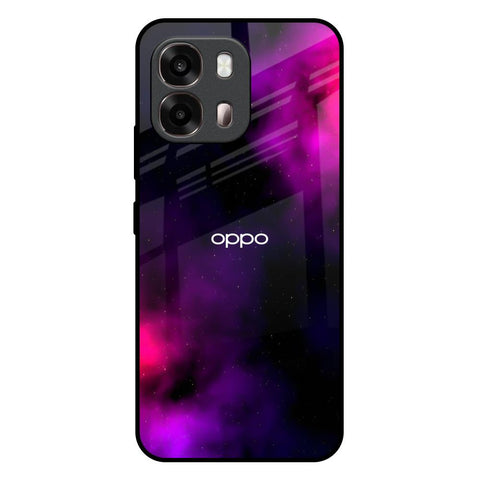 Pink Galaxy Oppo A6 Pro 5G Glass Back Cover Online