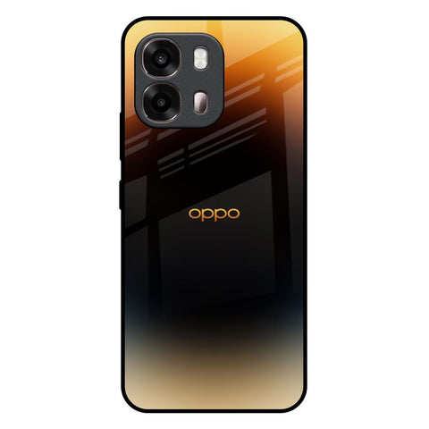 Grainy Yellow Oppo A6 Pro 5G Glass Back Cover Online